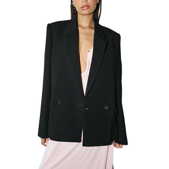 Wardrobe 'Nyc' Black Wool Hb Blazer Size XS - Picture 1 of 5